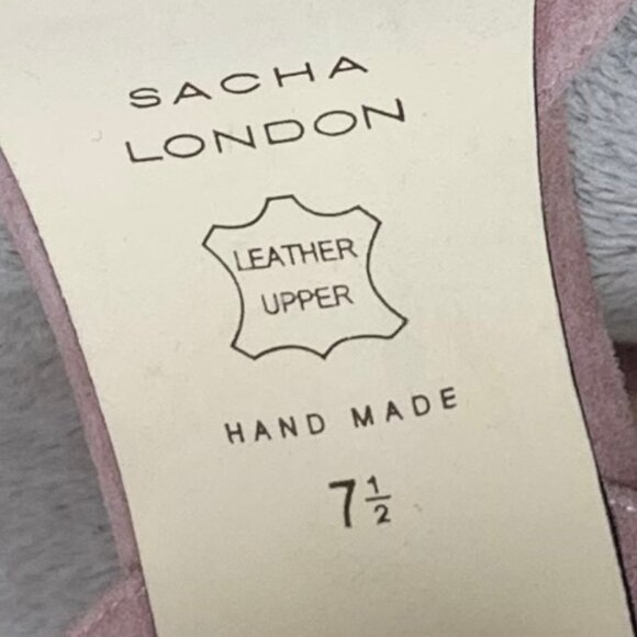 Sacha London Genuine Suede Platform Heel Sandals Sz 7.5 - Picture 14 of 16